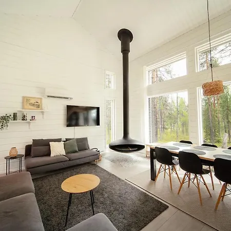 2-wing 4br, 2 Skipasses, Ylläs&nature View Villa