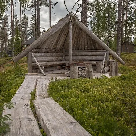 2-wing 4br, 2 Skipasses, Ylläs&nature View Villa Ylläsjärvi